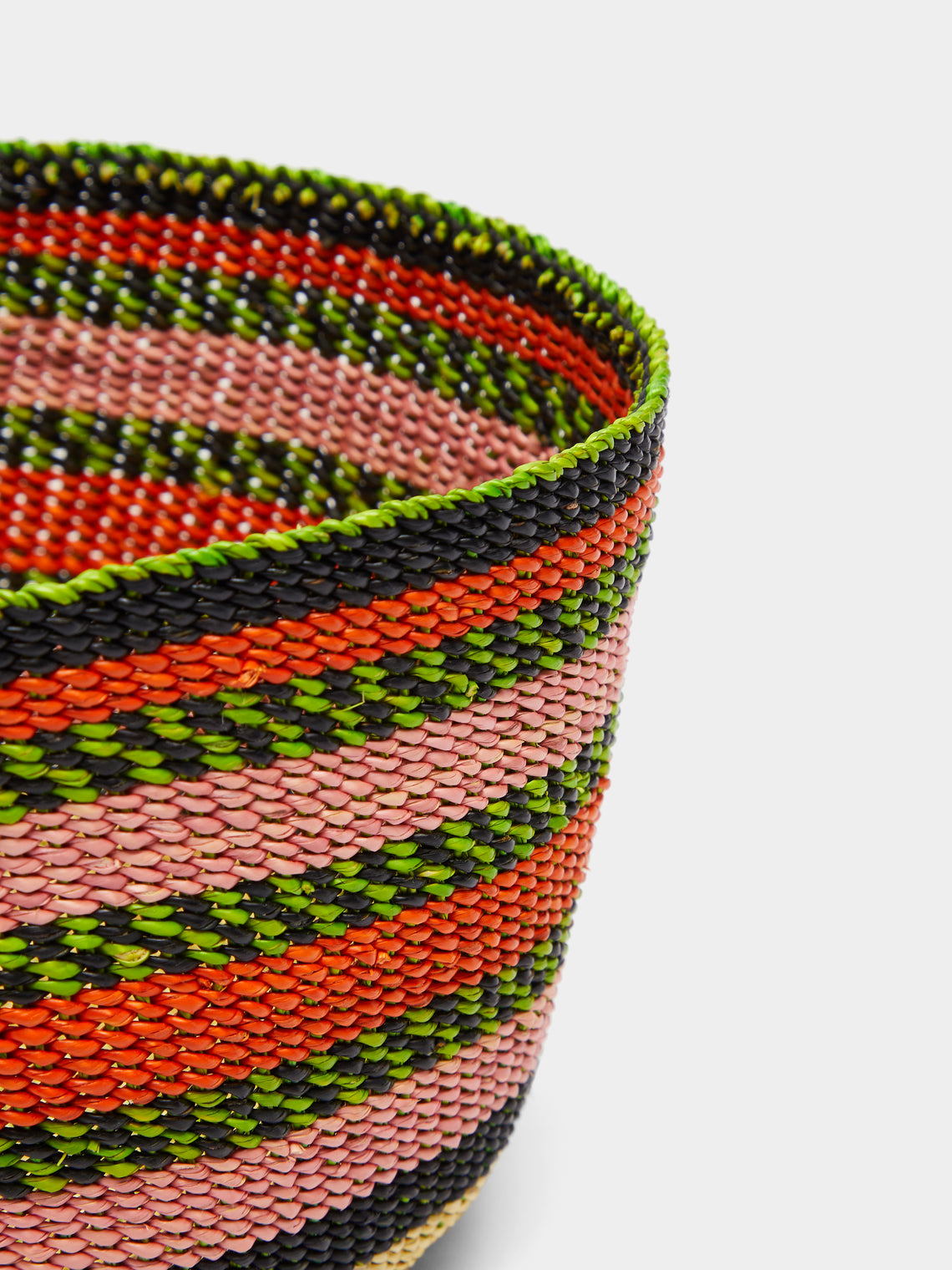 Baba Tree - Banasco Handwoven Elephant Grass Lidded Basket - Multiple - ABASK