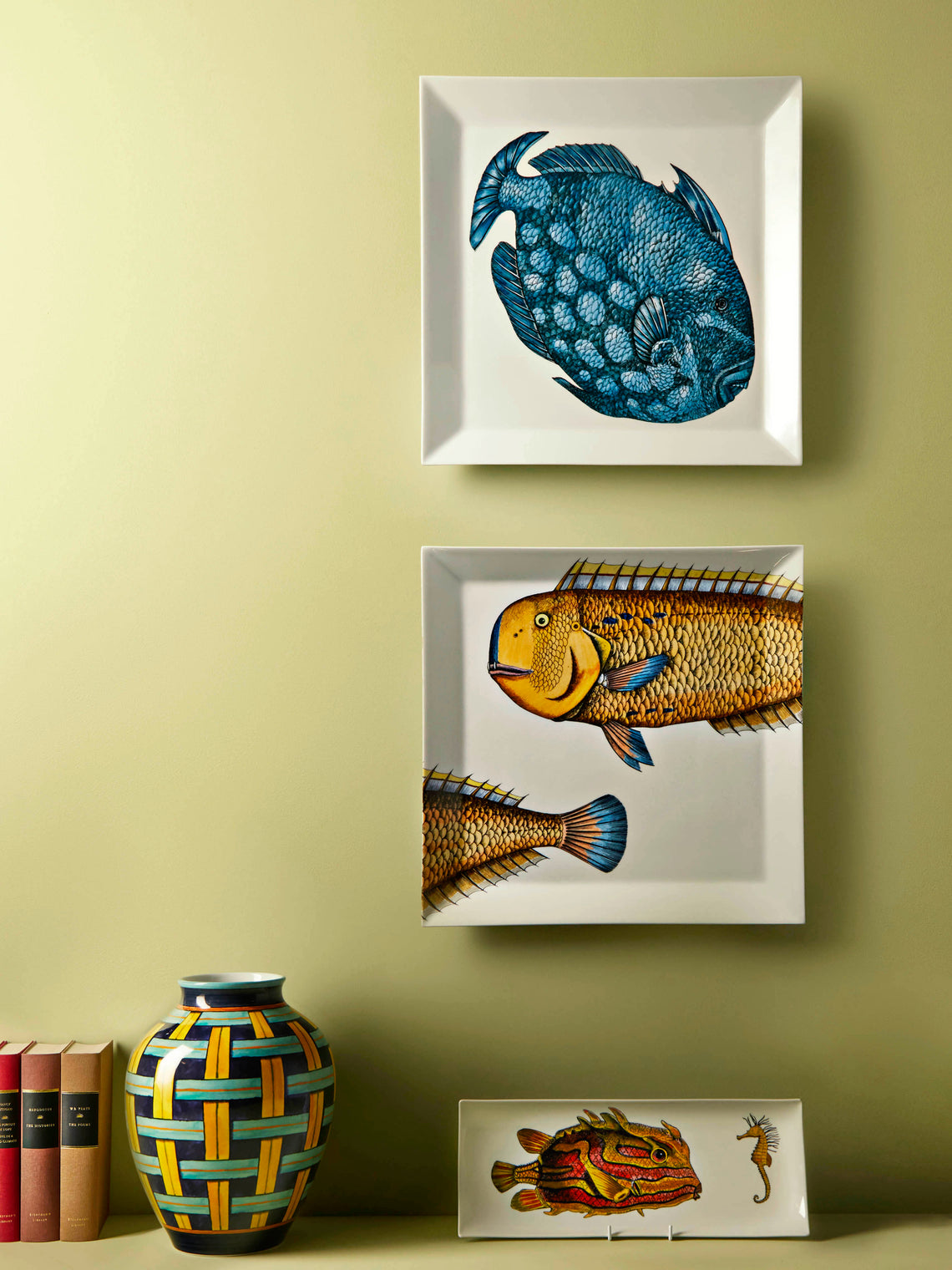 Fornasetti - Pesce Balestra Porcelain Tray -  - ABASK