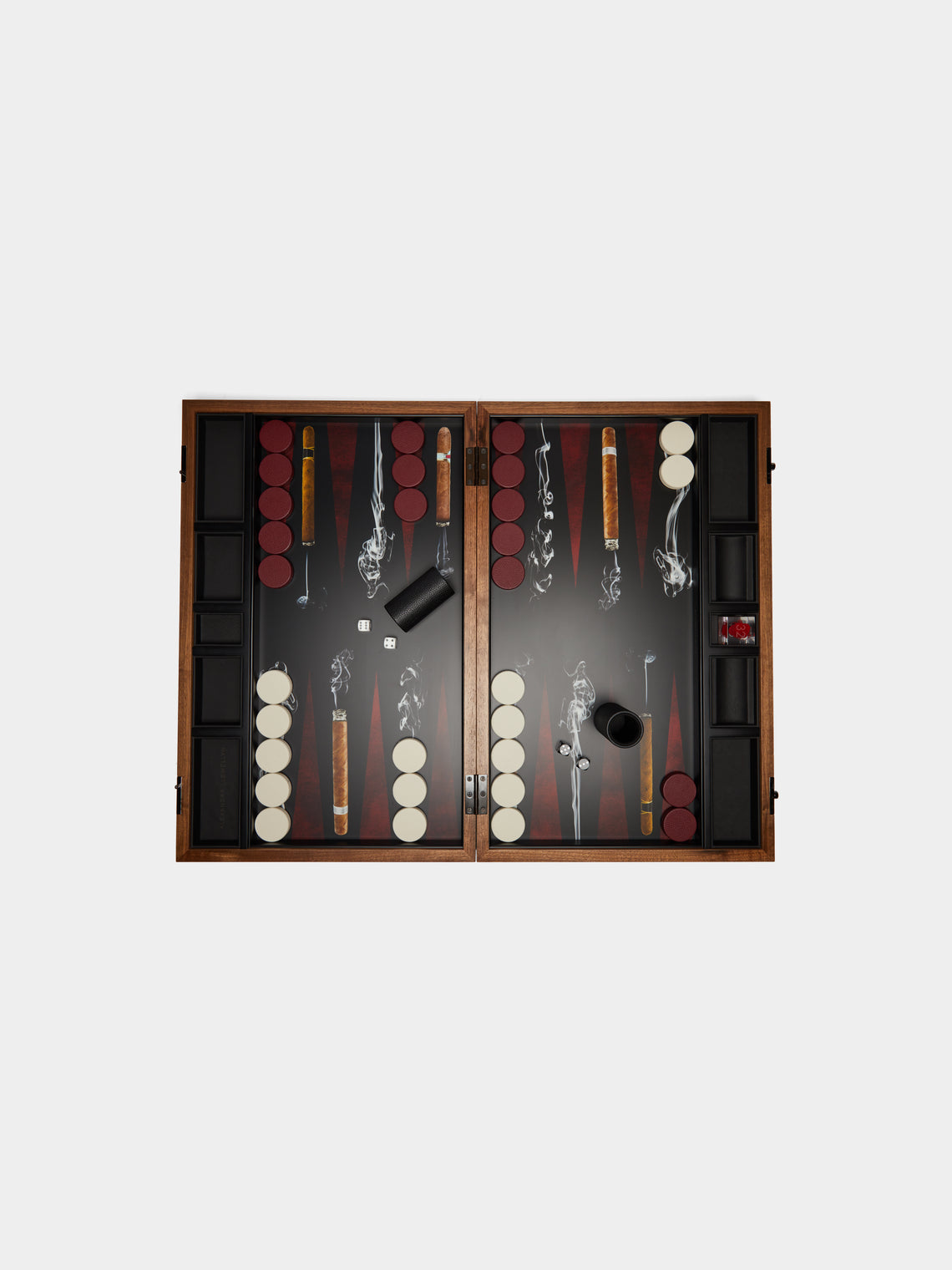 Alexandra Llewellyn - Cigar Photographic Backgammon Set -  - ABASK