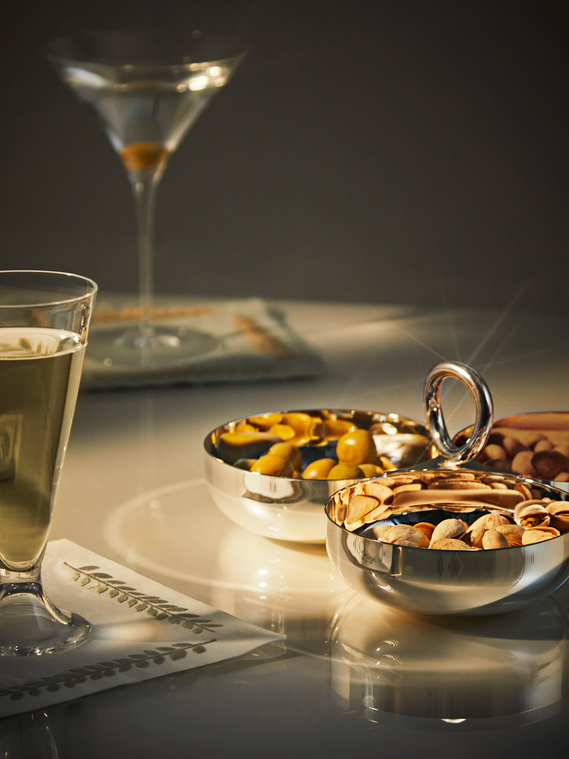 Christofle - Vertigo Silver-Plated Nut Bowl -  - ABASK