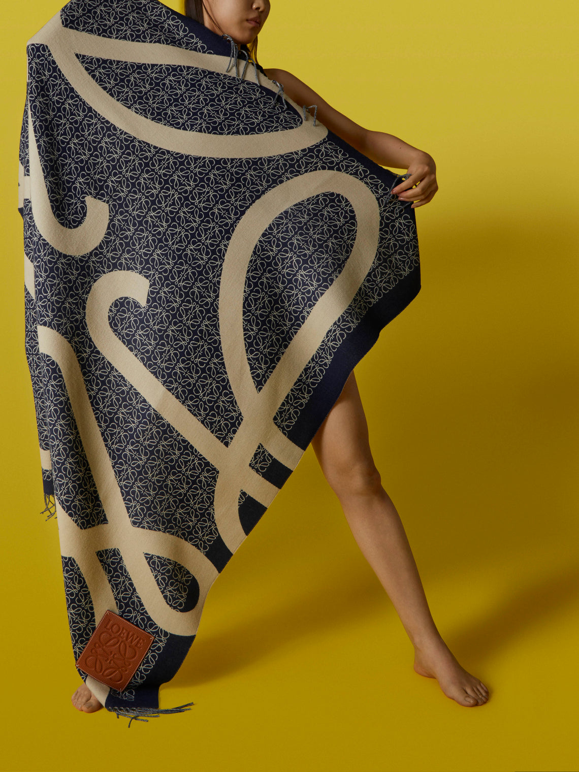 Loewe Home - Anagram Wool Blanket -  - ABASK