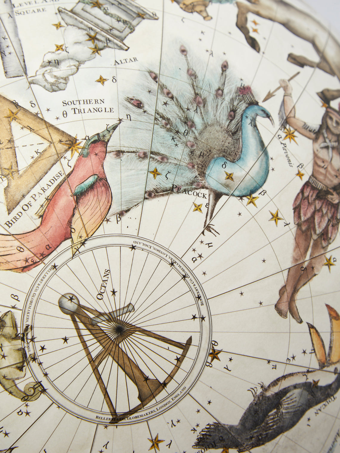 Bellerby & Co - The Albion Celestial Desktop Globe (36cm) -  - ABASK