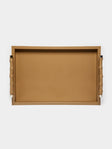 Riviere - Lacquered Leather Tray -  - ABASK - 