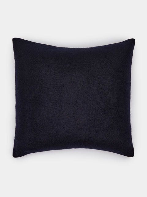 Rose Uniacke - Hand-Dyed Felted Cashmere Large Cushion -  - ABASK - 