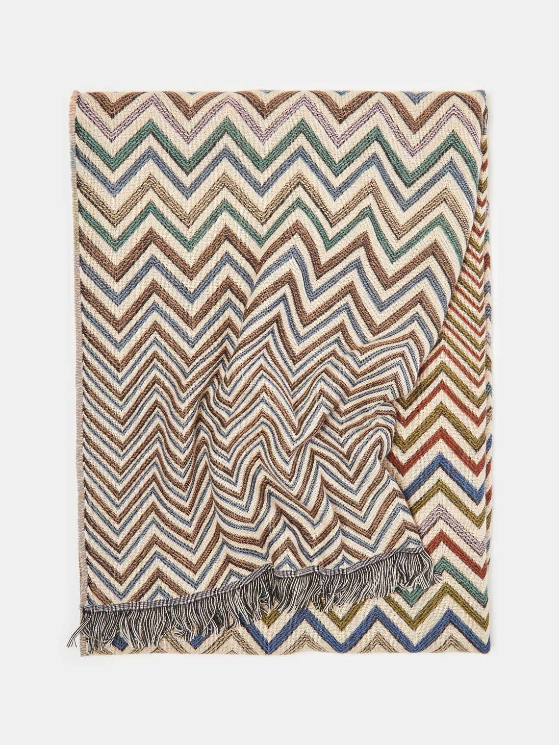 Missoni Home - Antwan Wool-Blend Throw - Brown - ABASK - 
