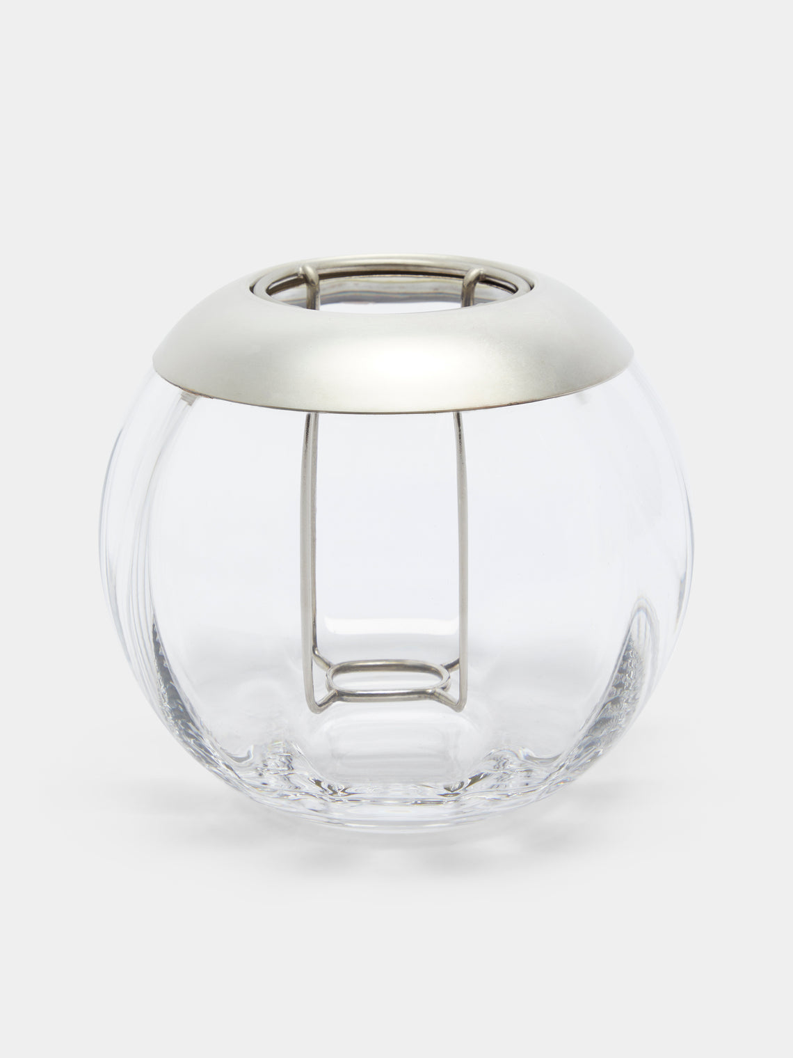 Antique and Vintage - Mid-Century Silver-Plated Cut Glass Vodka Cooler -  - ABASK - 