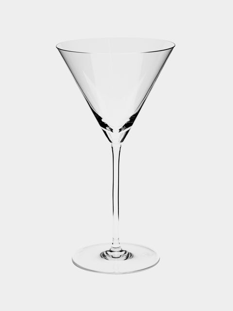Richard Brendon - Hand-Blown Crystal Martini Glasses (Set of 2) -  - ABASK - 