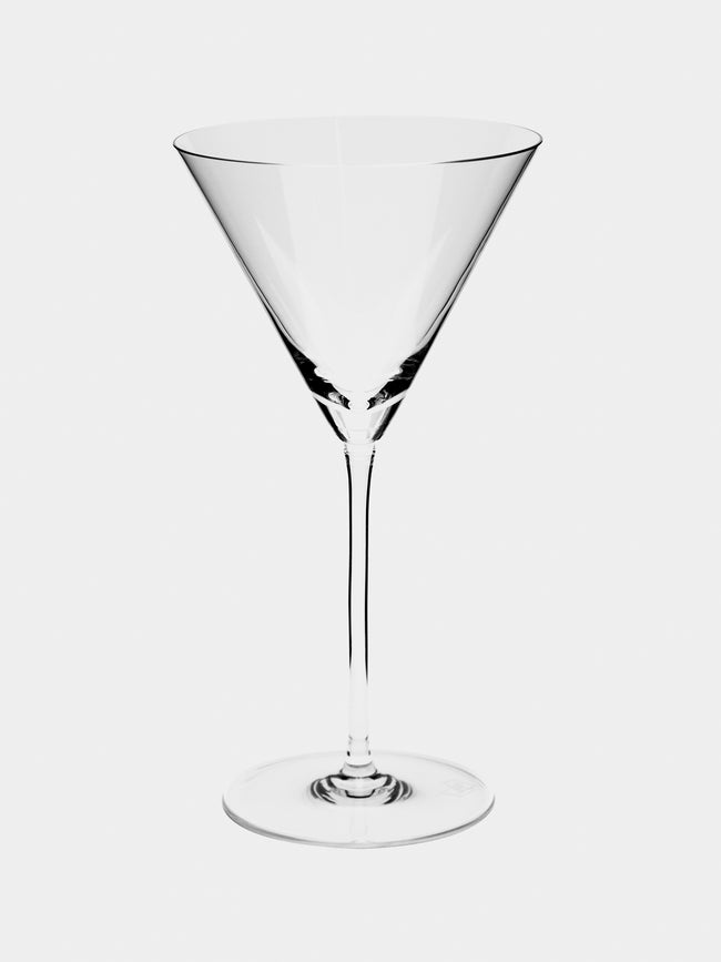 Richard Brendon - Hand-Blown Crystal Martini Glasses (Set of 2) -  - ABASK - 