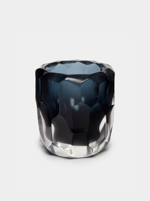 Micheluzzi Glass - Rullo Oceano Hand-Blown Murano Glass Vase -  - ABASK - 