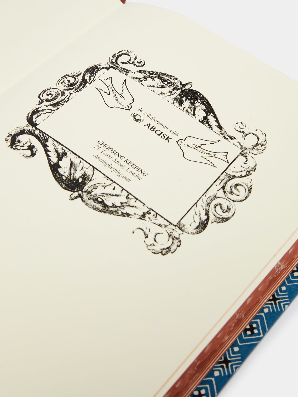 Choosing Keeping - Composition Ledger Extra Thick Notebook -  - ABASK