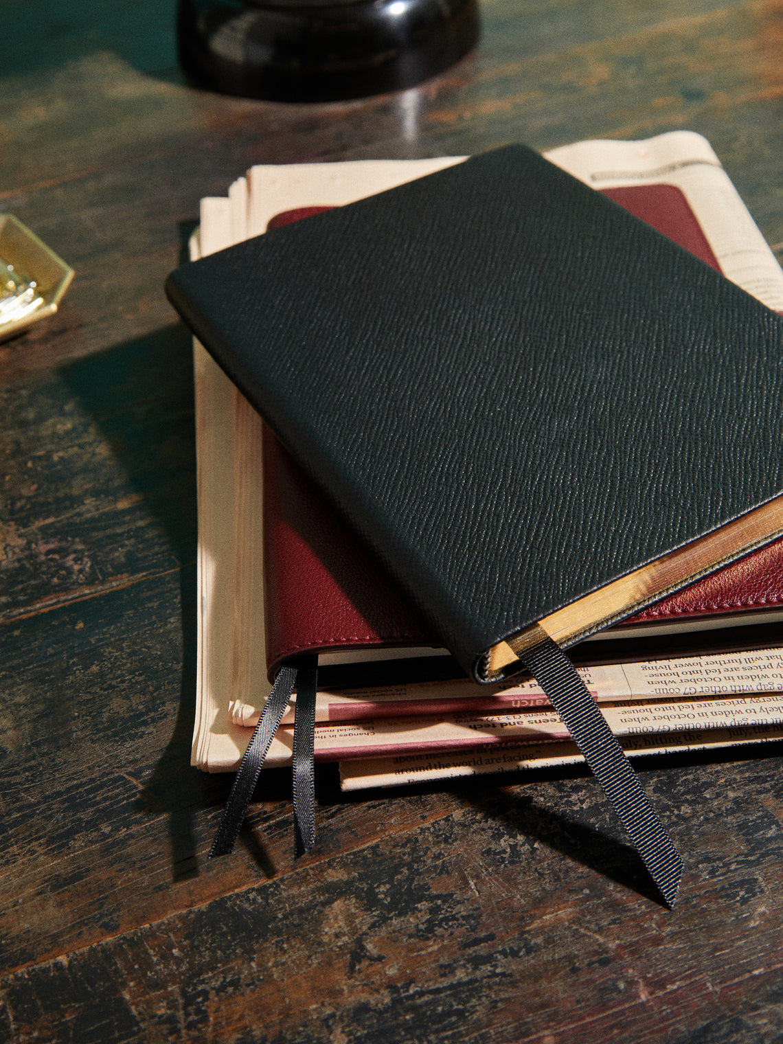 Smythson - Soho Leather Notebook -  - ABASK