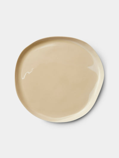 Pottery & Poetry - Hand-Glazed Porcelain Dinner Plates (Set of 4) -  - ABASK - 