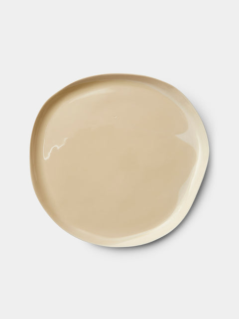 Pottery & Poetry - Hand-Glazed Porcelain Dinner Plates (Set of 4) -  - ABASK - 