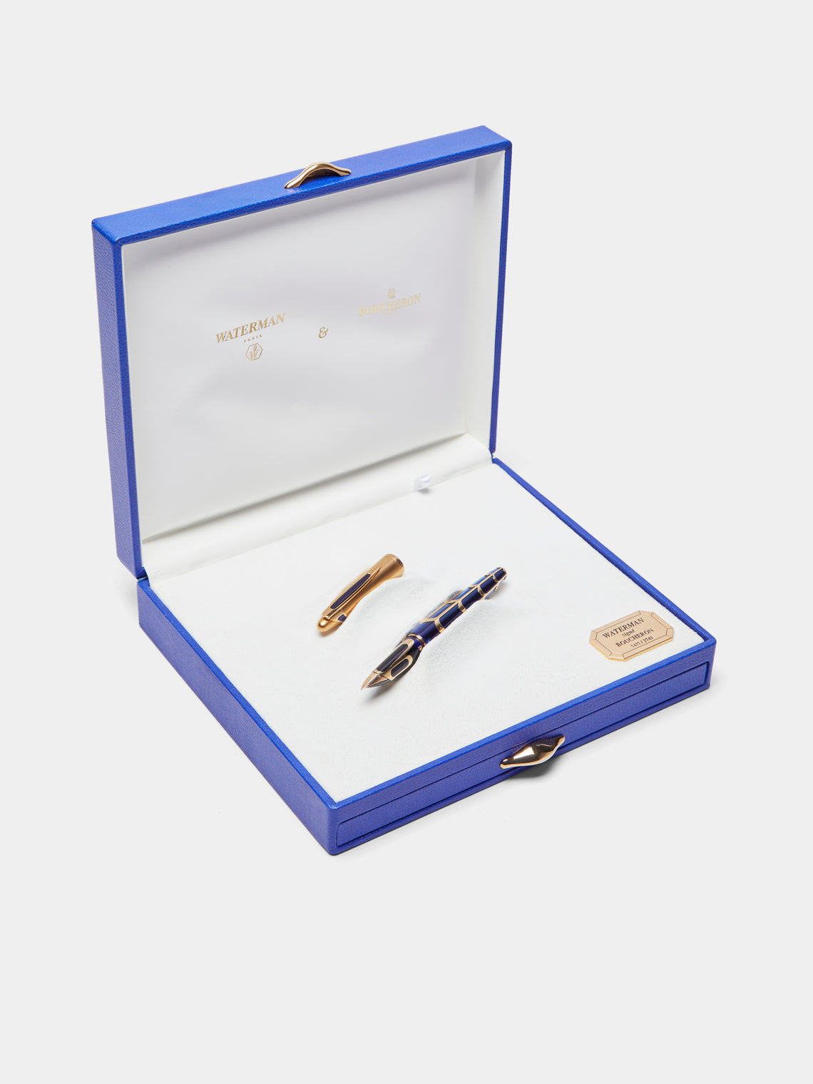Antique and Vintage - 1996 Watermans Edson Boucheron Fountain Pen - Blue - ABASK