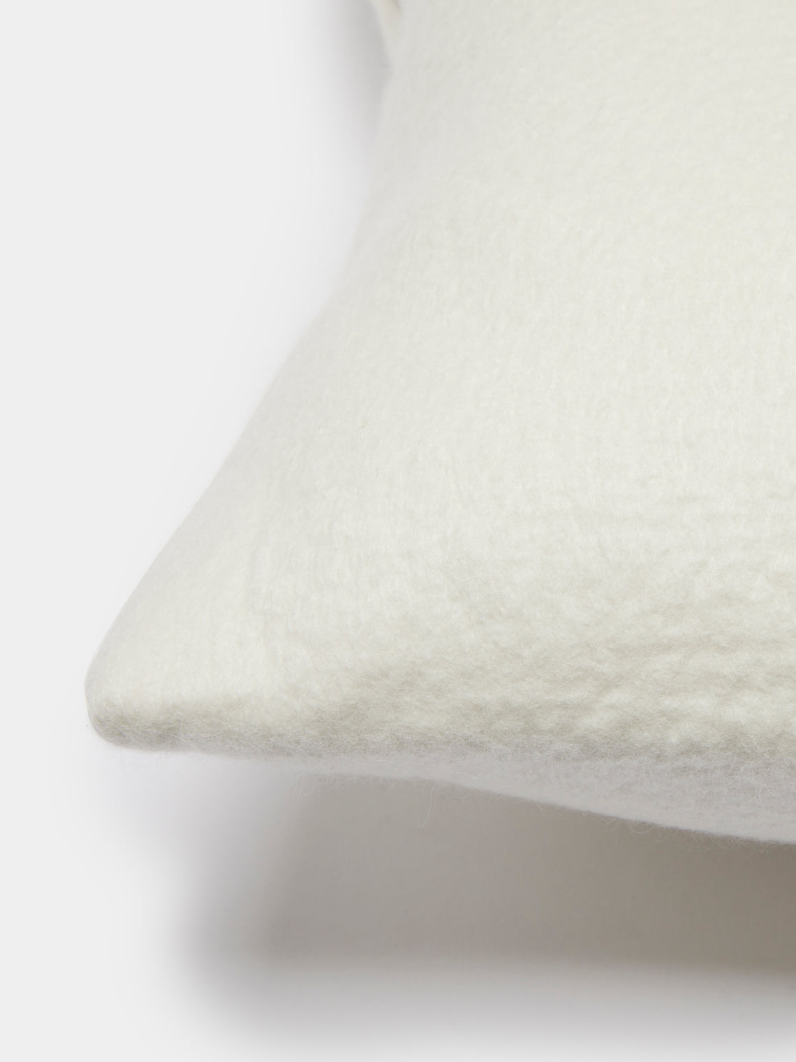Rose Uniacke - Hand-Dyed Felted Cashmere Small Cushion -  - ABASK