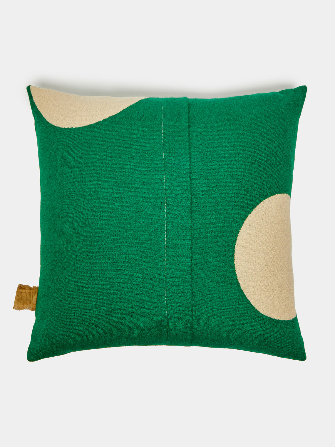The House of Lyria - Polka Dot Handwoven Wool Cushion -  - ABASK