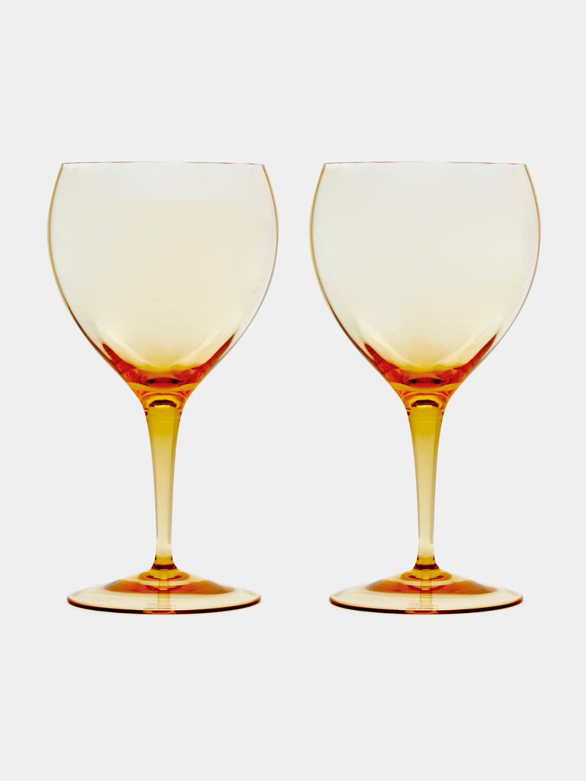 Moser - Optic Hand-Blown Crystal Red Wine Glasses (Set of 2) -  - ABASK
