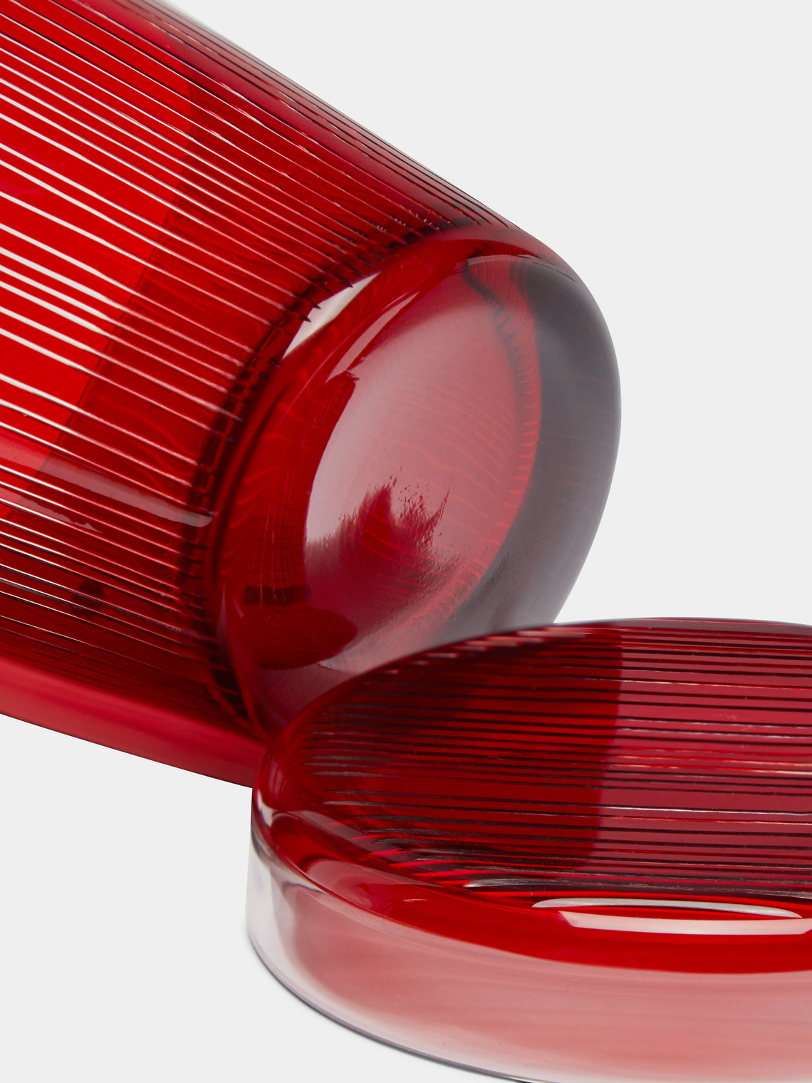 Hirota Glass - Edo Kiroko Hand-Cut Lidded Glass -  - ABASK
