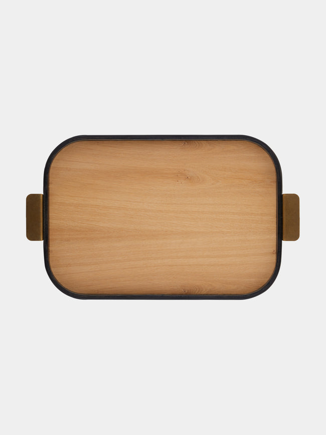 Otis Ingrams - Bridle Leather and Oak Tray -  - ABASK - 
