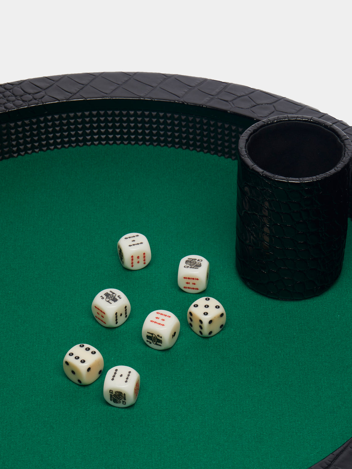 Renzo Romagnoli - Leather Dice Tray -  - ABASK