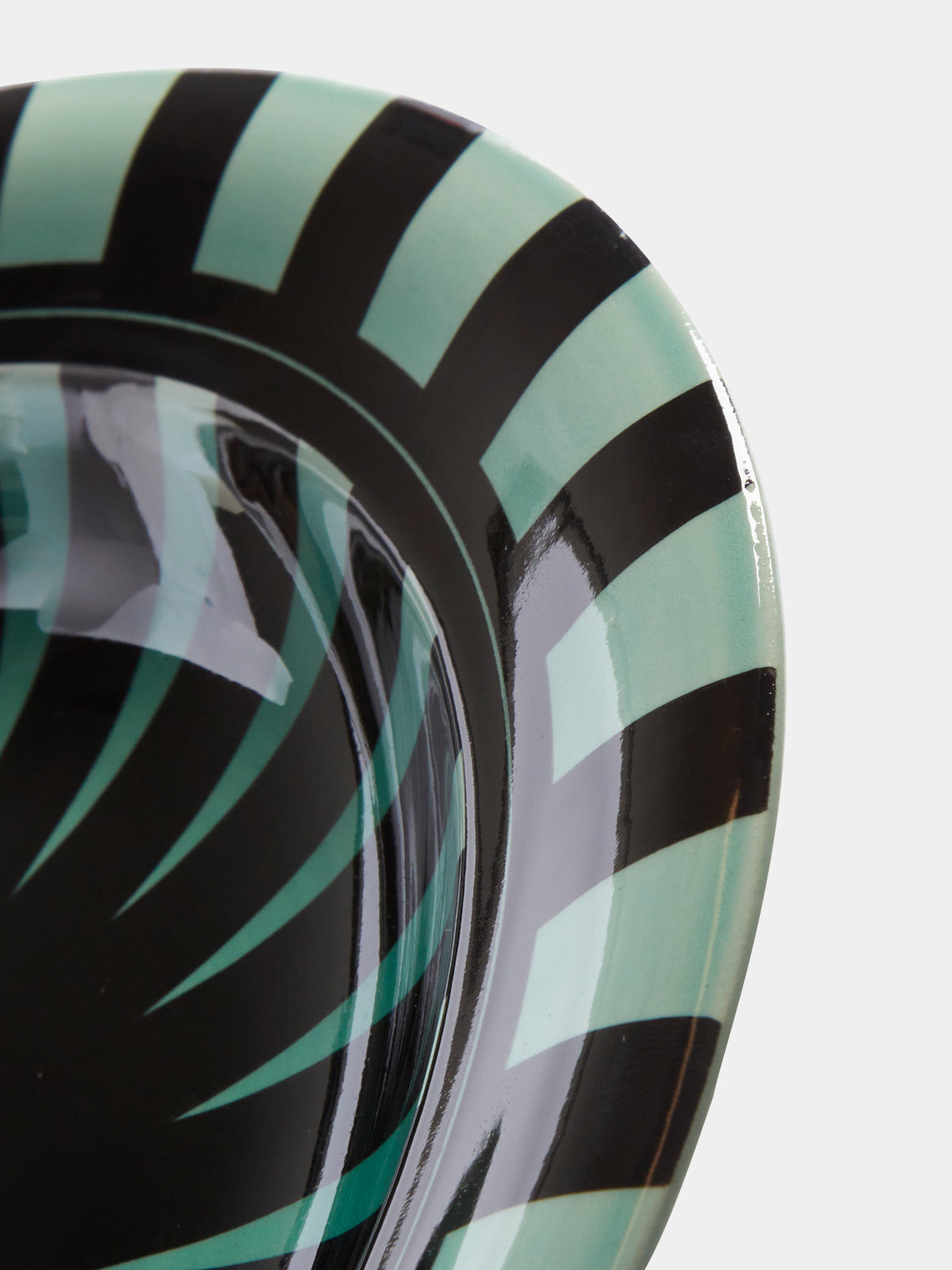 Hedwig Bollhagen - Ritzen Hand-Painted Ceramic Soup Plates (Set of 4) -  - ABASK