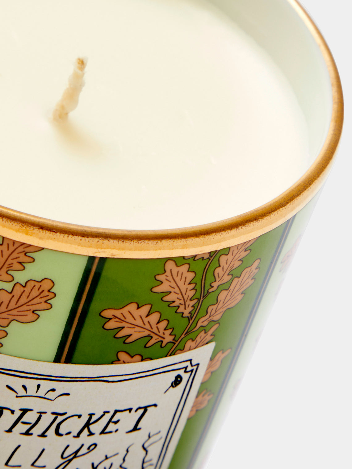 Ginori 1735 - Profumi Luchino Fox Thicket Folly Porcelain Candle -  - ABASK