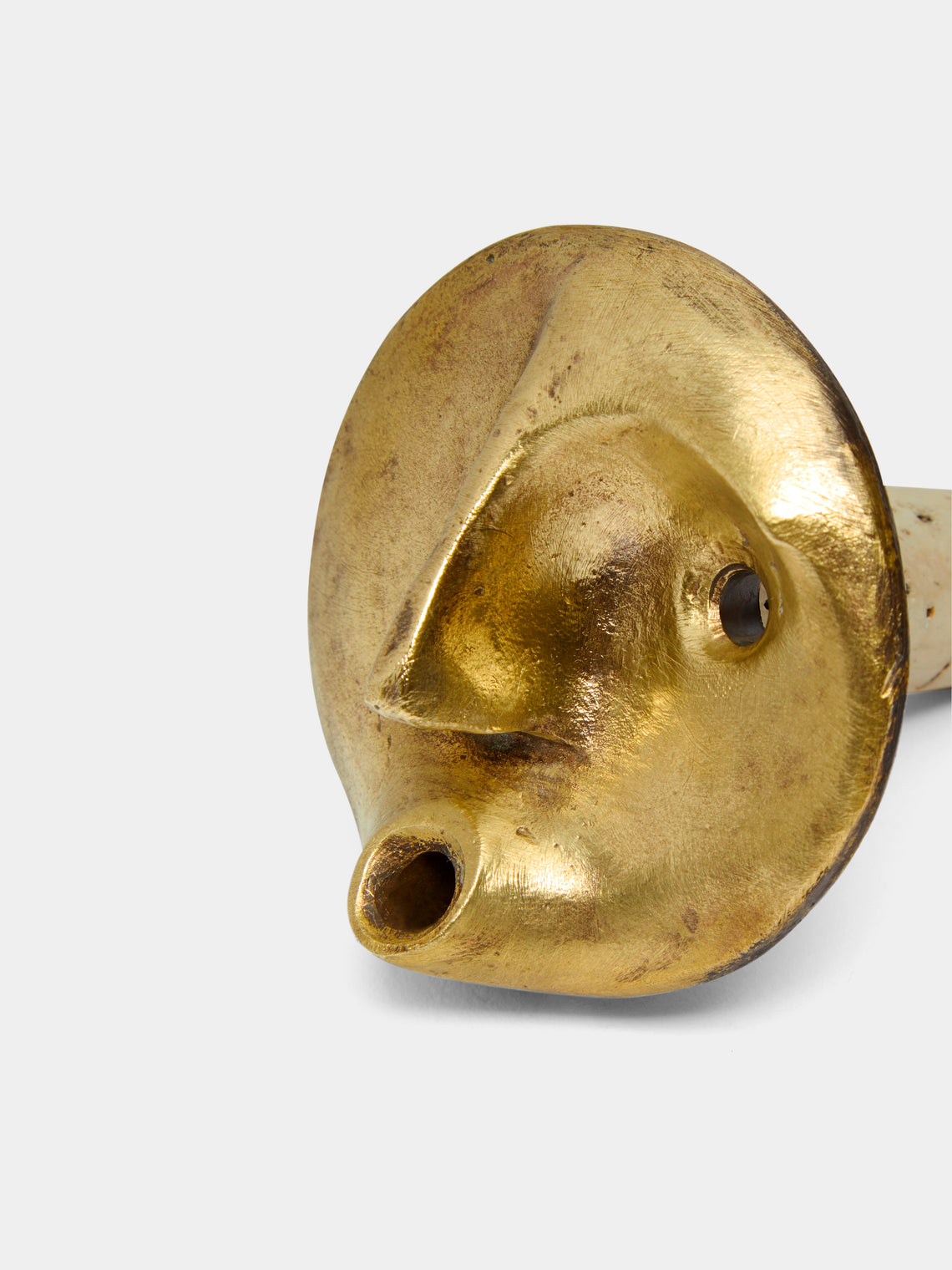 Carl Auböck - Face Brass Bottle Stopper -  - ABASK - 