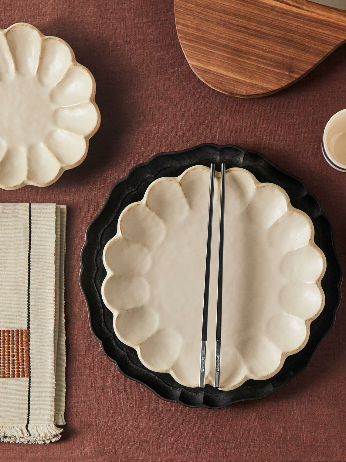 Kaneko Kohyo - Rinka Ceramic Side Plates (Set of 4) -  - ABASK