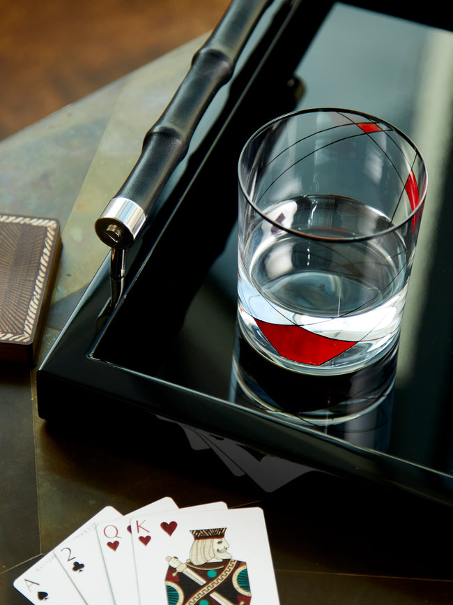 Lobmeyr - Neo Enamel Hand-Painted Crystal Tumbler -  - ABASK