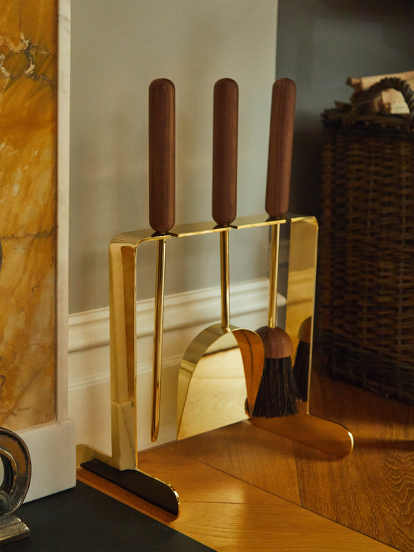 Carl Auböck - Brass Fireplace Tool Set -  - ABASK