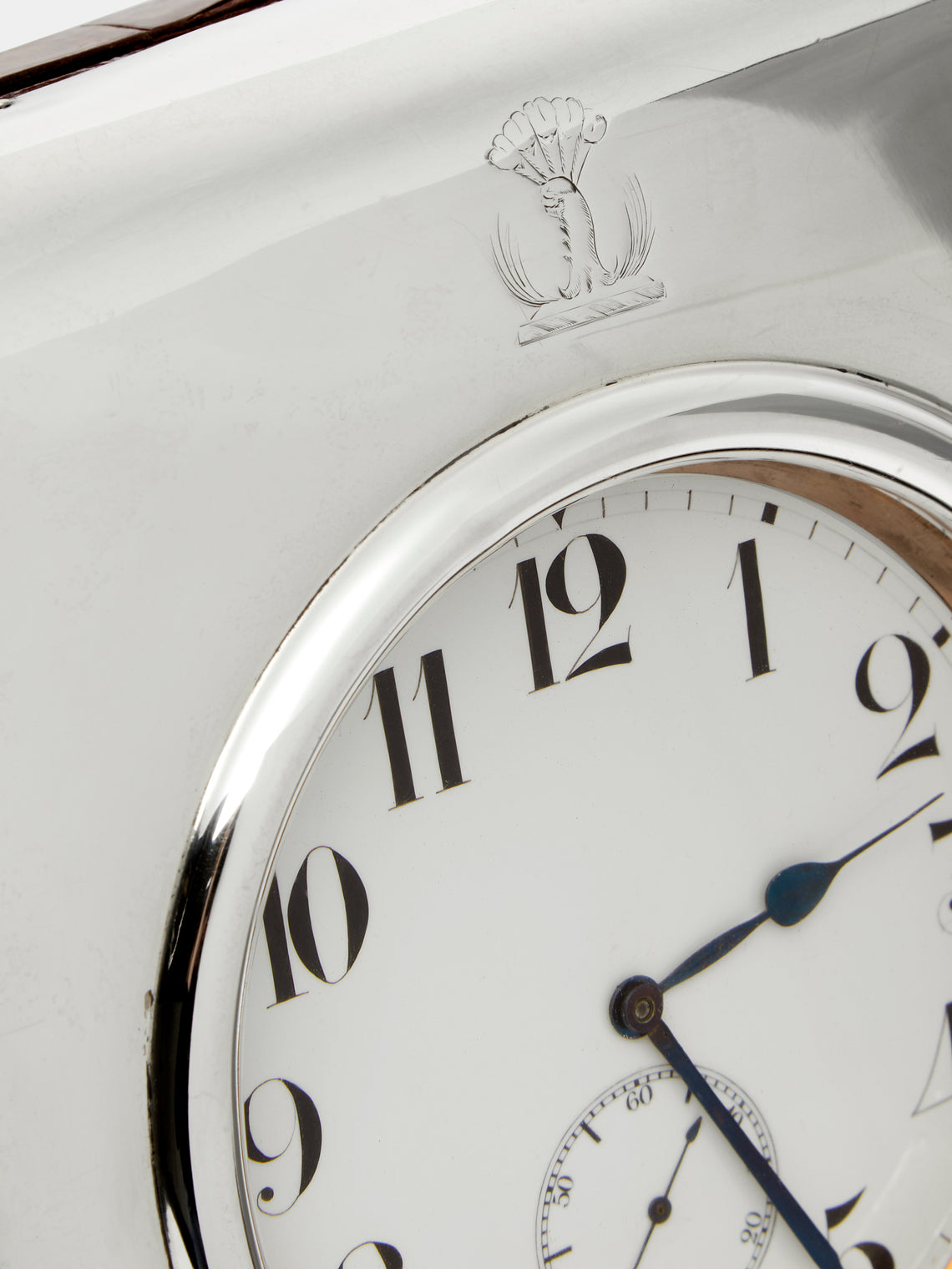 Antique and Vintage - 1910 Sterling Silver Goliath Pocket Watch - Silver - ABASK