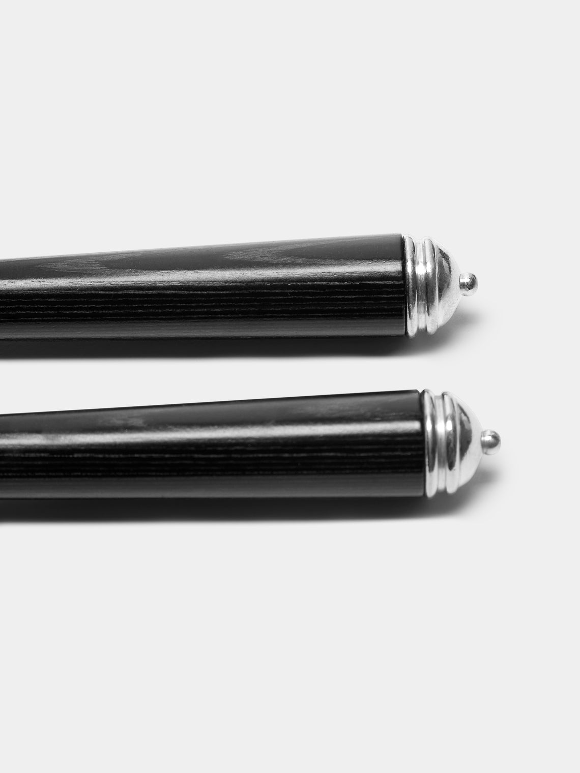 Alain Saint-Joanis - Marbella Ebony Carving Knife and Fork -  - ABASK