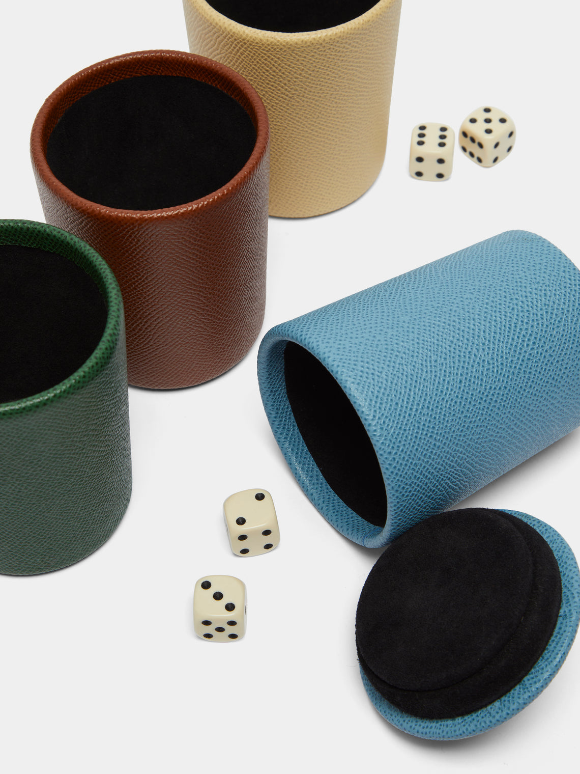 Geoffrey Parker - Leather Liar Dice Set -  - ABASK