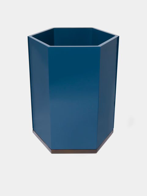 The Lacquer Company - Lacquered Hexagonal Bin -  - ABASK - 