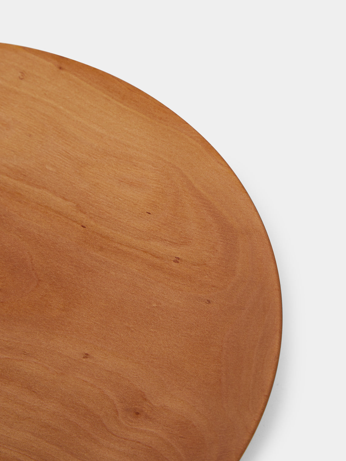 Antonis Cardew - Hand-Turned Pear Wood Medium Plate -  - ABASK