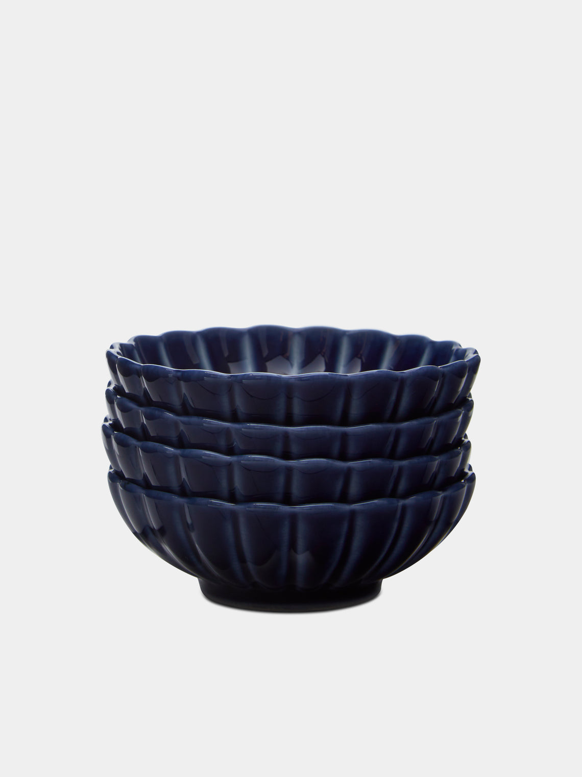 Kaneko Kohyo - Giyaman Urushi Ceramic Condiment Bowls (Set of 4) -  - ABASK