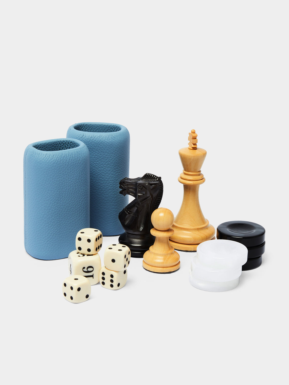 Linley - Leather Chess and Backgammon Games Compendium -  - ABASK