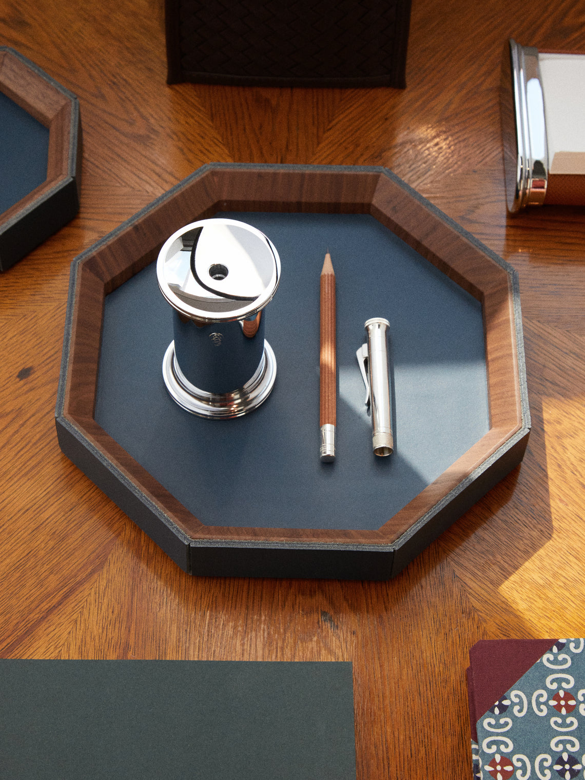 Rabitti 1969 - Coste Leather Large Valet Tray -  - ABASK