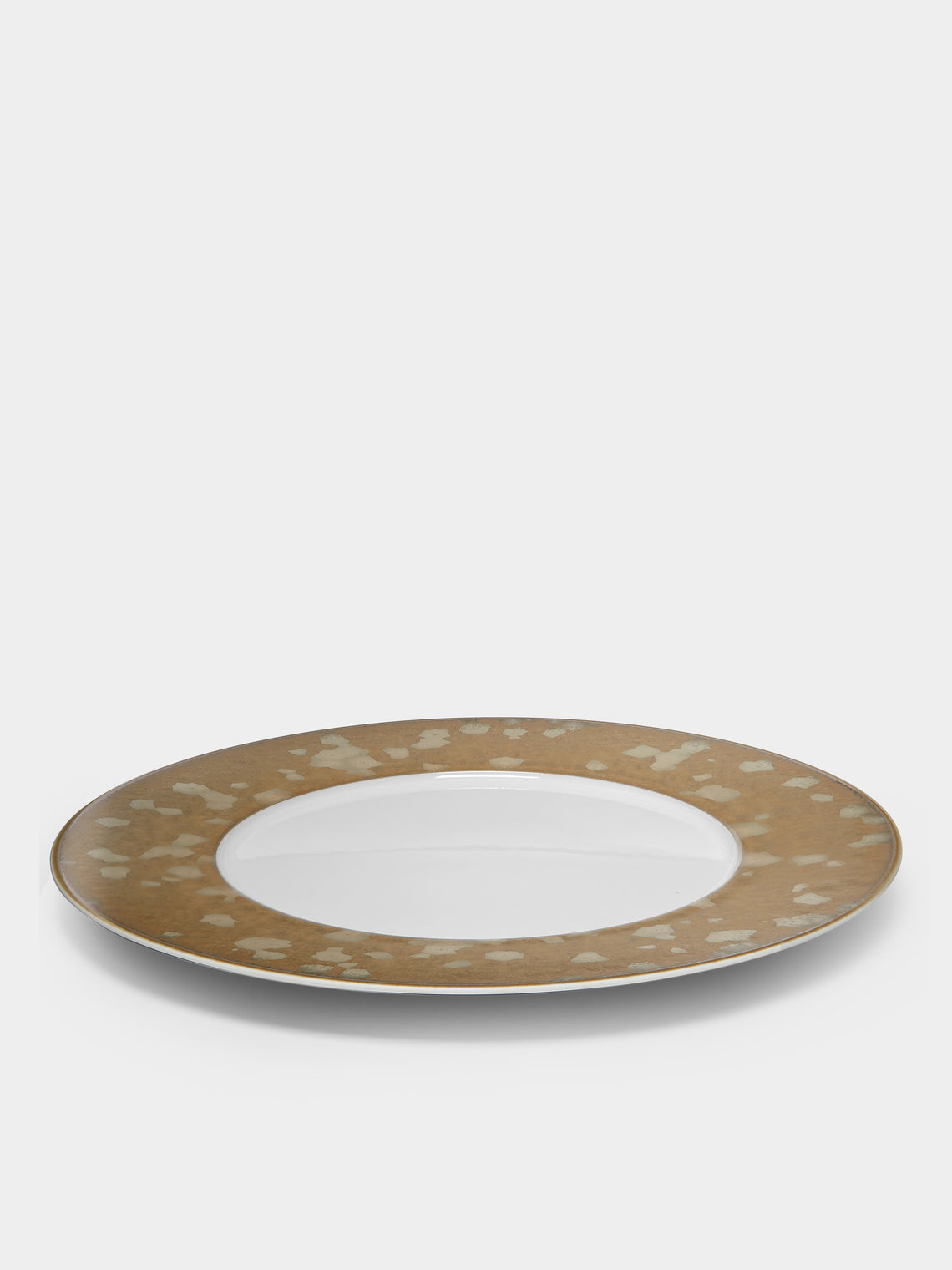 Jaune de Chrome - Basmati Porcelain Charger Plate -  - ABASK