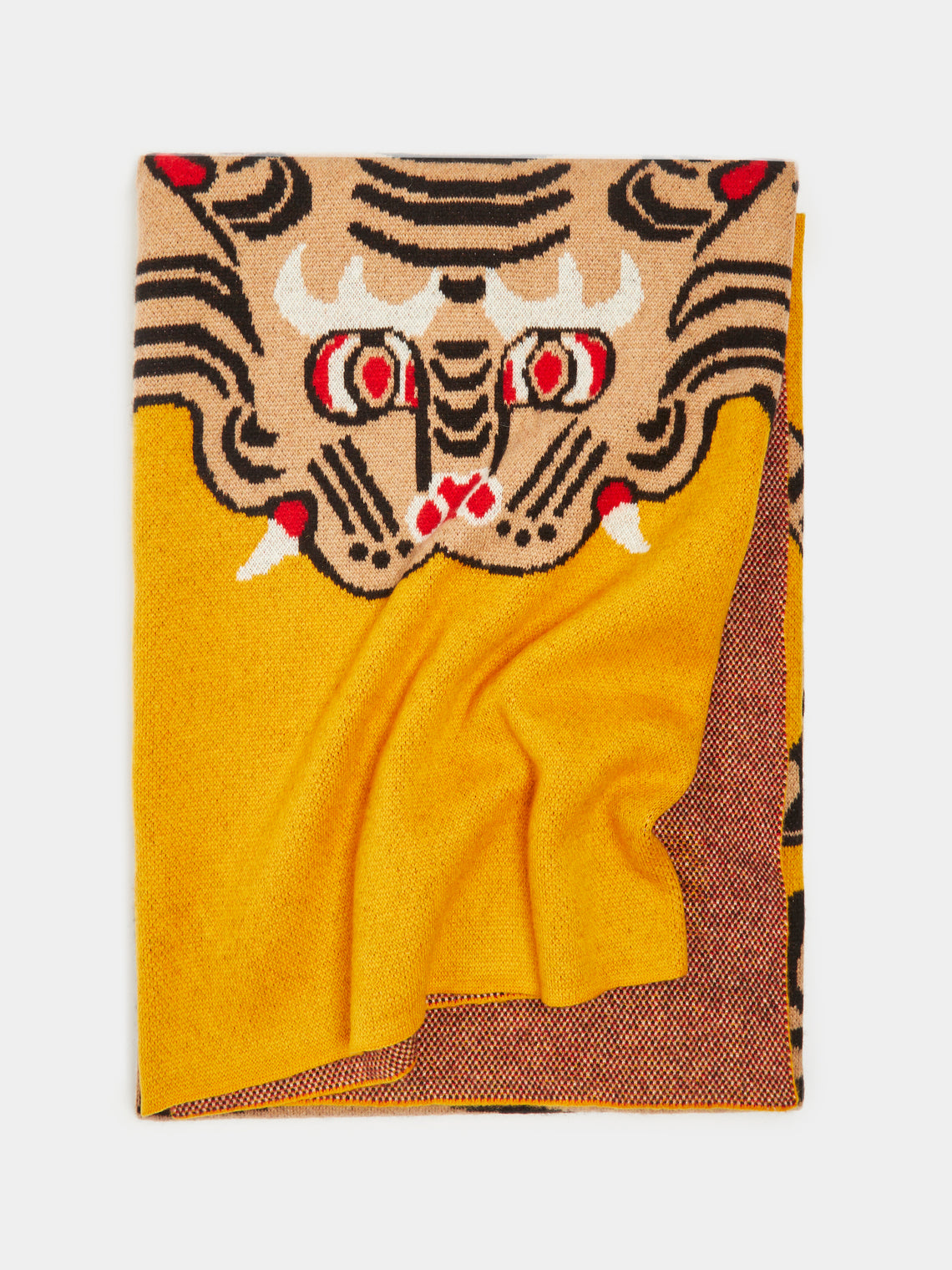 Saved NY - Tiger Rug Cashmere Blanket -  - ABASK - 