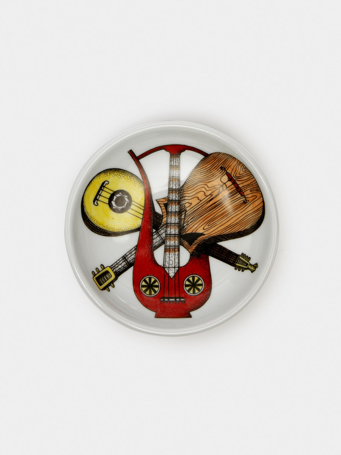 Fornasetti - Strumenti Musicali Porcelain Ashtray -  - ABASK - 
