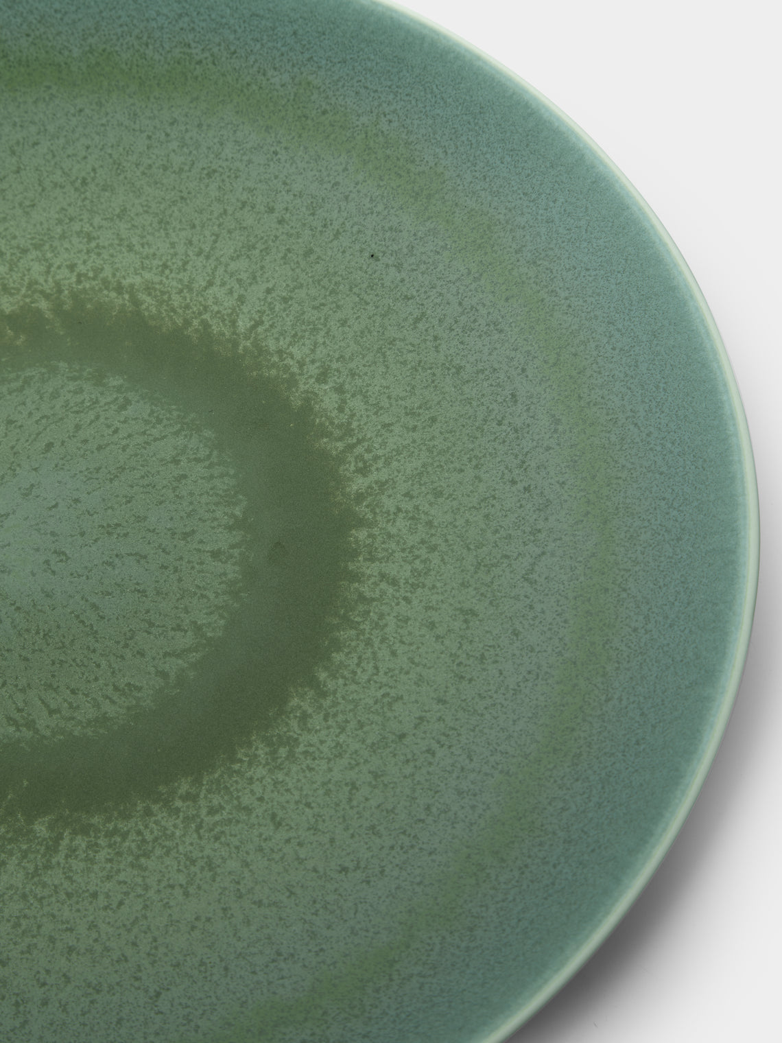 Jaune de Chrome - Todra Porcelain Dinner Plate -  - ABASK