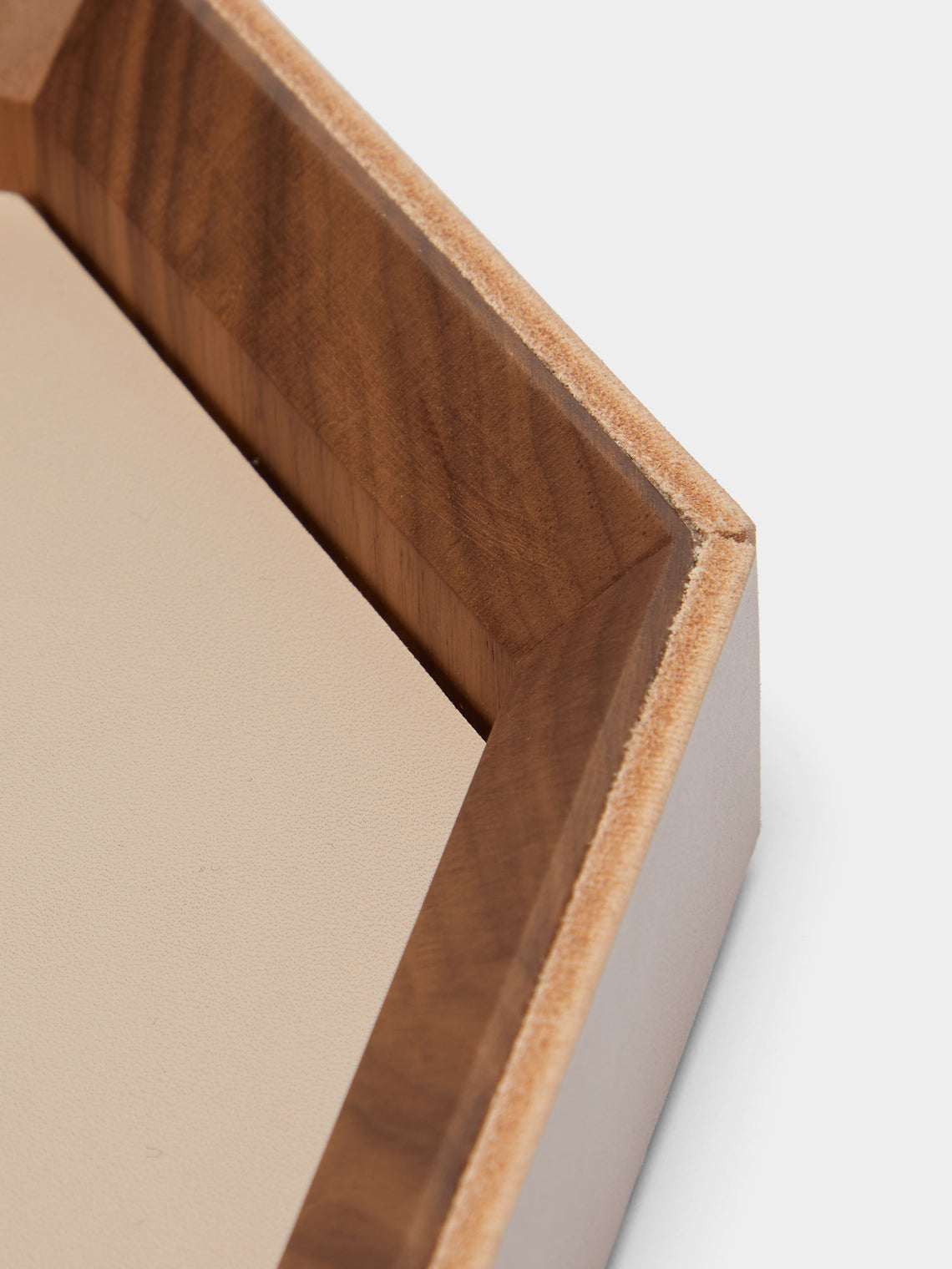 Rabitti 1969 - Coste Leather Large Valet Tray -  - ABASK