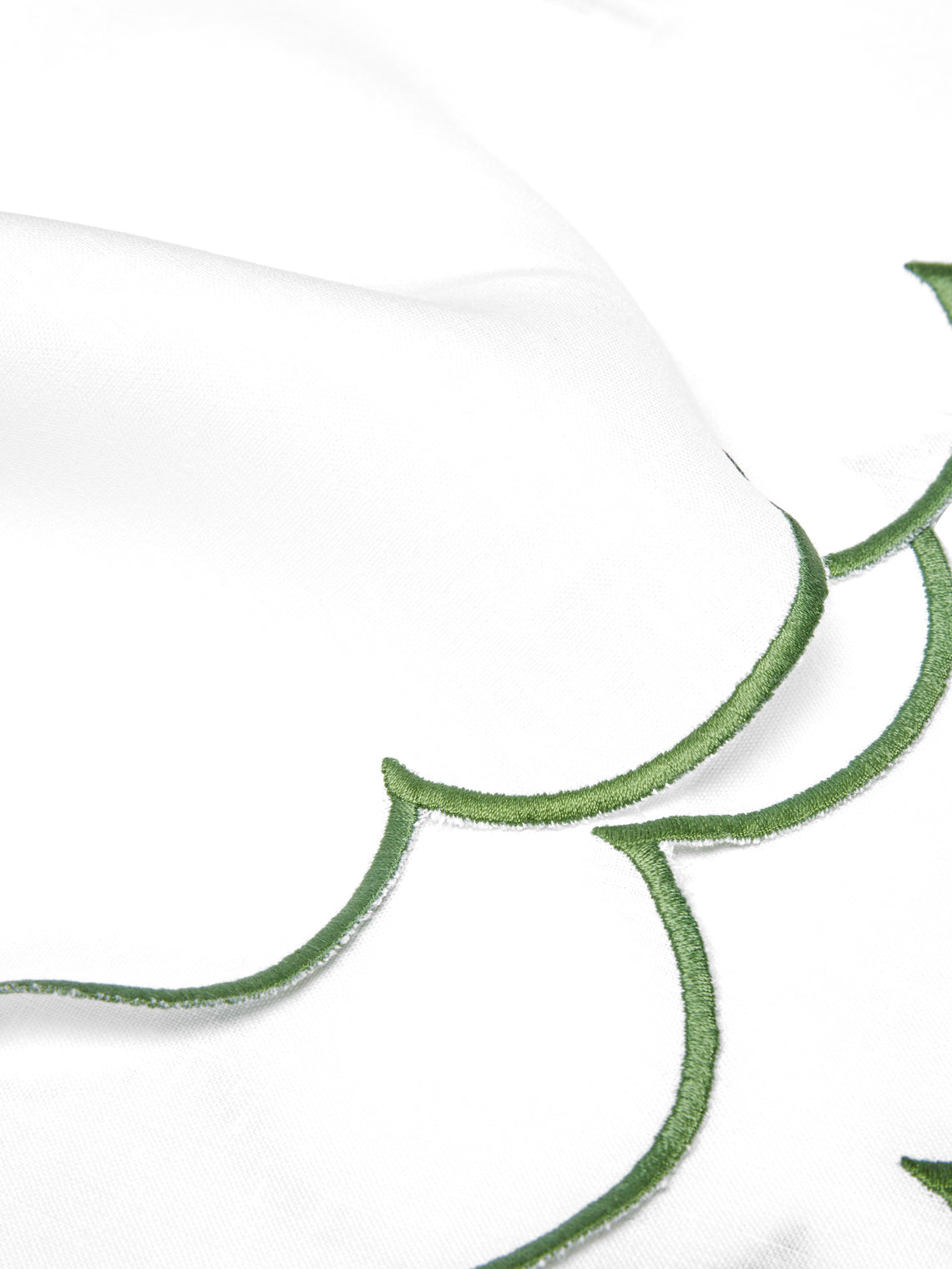 Angela Wickstead - Diletta Scalloped Linen Placemats (Set of 4) -  - ABASK