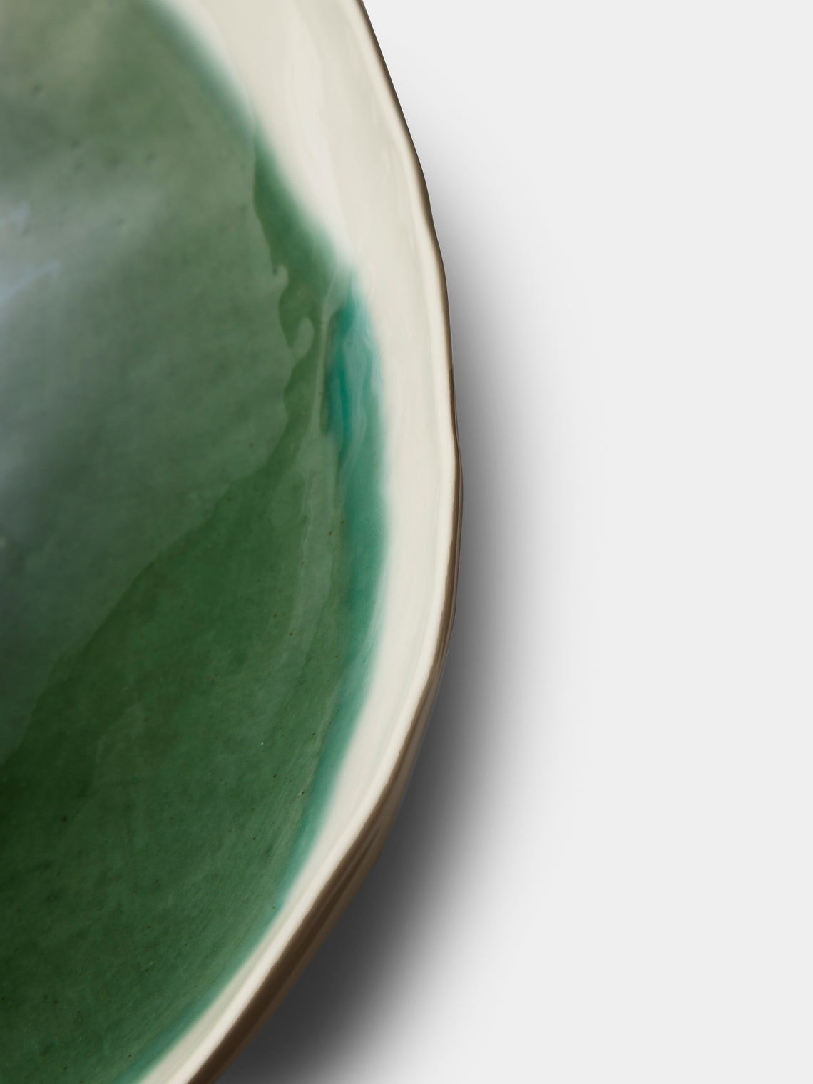 Pottery & Poetry - Hand-Glazed Porcelain Salad Bowl -  - ABASK