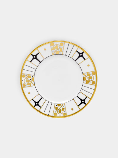 Augarten - Déco Vienne Hand-Painted Porcelain Bread Plate - ABASK