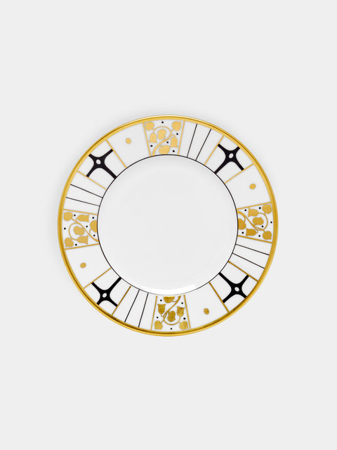 Augarten - Déco Vienne Hand-Painted Porcelain Bread Plate - ABASK
