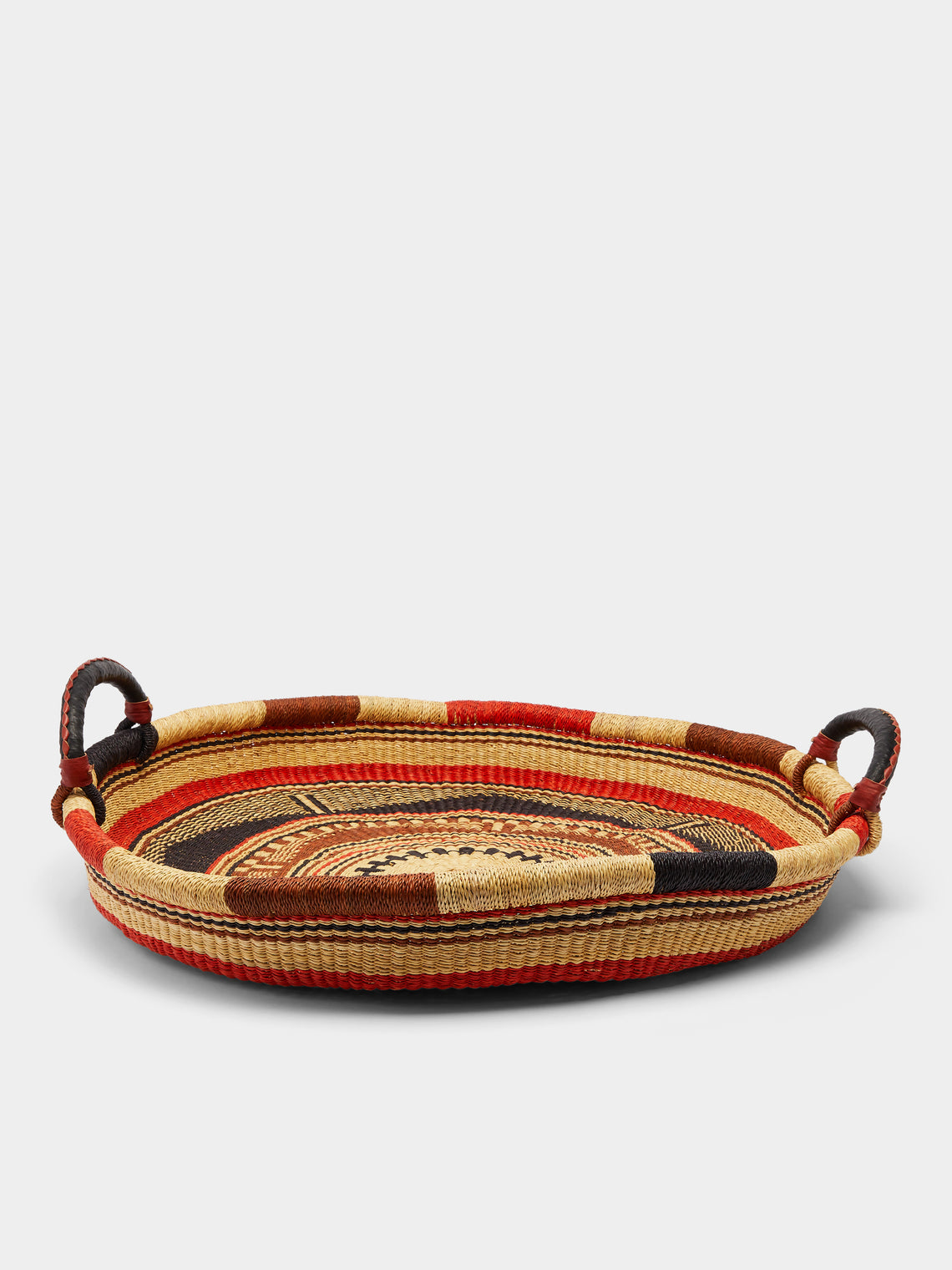 Baba Tree - Handwoven Elephant Grass Tray -  - ABASK