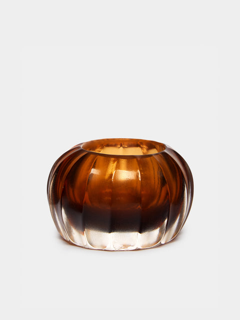 Micheluzzi Glass - Bocia Miele Hand-Blown Murano Glass Vase -  - ABASK - 