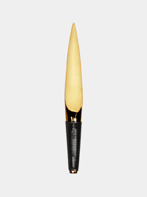 Carl Auböck - Brass and Leather Letter Opener -  - ABASK - 
